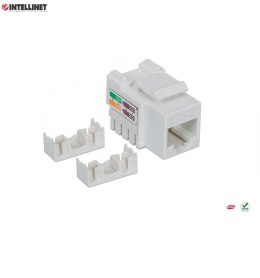 Moduł Keystone Intellinet RJ45 UTP Cat.5e, biały