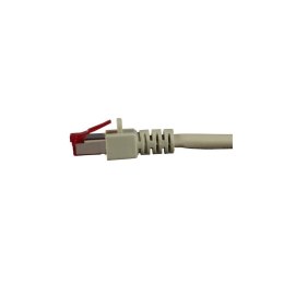 Patchcord 100% miedź EFB Cat.6 LSZH S/FTP, 0,5m, Szary