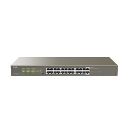 Switch niezarządzalny Tenda TEG1124P-24-250W 24-port 1GbE PoE 225W