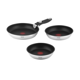 Zestaw patelni z odłączaną rączką 22cm , 24cm 28 cm TEESA FRYING PANS SINGLE HAND