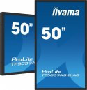 IIYAMA Monitor 50 cali TF5039AS-B1AG, VA,4K,HDMIx2,DP,RJ45,3xUSB,2x10W, ANDROID,24/7,IP65