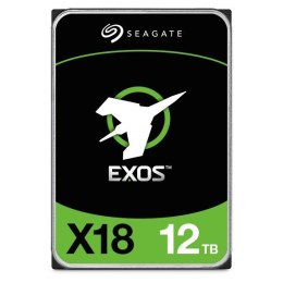 Dysk serwerowy HDD Seagate Exos X18 (12 TB; 3.5