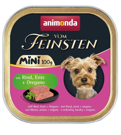 Animonda Vom Feinsten MINI beef,duck,oregano 100g