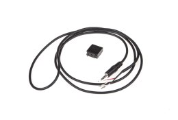 Złącze do radia AUX wtyk mini ISO II luz czarny-wtyk Jack 3,5mm stereo Ford 552084A