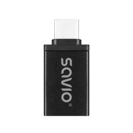 Savio Adapter USB-A 3.1 (F)-USB-C 3.1 (M) AK-80