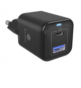 IcyBox Ładowarka IB-PS1020-PD USB 20W, 1x Type-C, 1xType-A