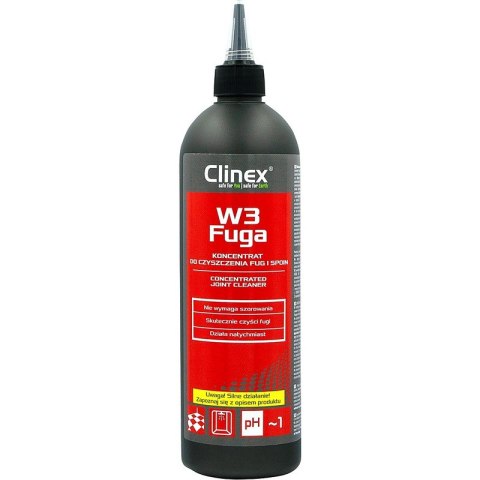 Koncentrat CLINEX W3 Fuga, do czyszczenia fug i spoin, 500ml