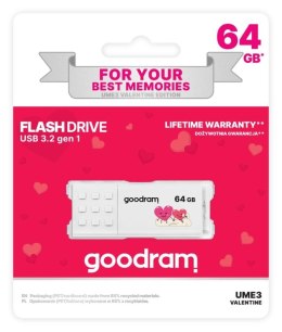 Pendrive GOODRAM VALENTINE UME3 64GB USB 3.2 Gen 1