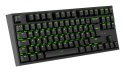 GENESIS Thor 404 TKL klawiatura Gaming USB QWERTY Niemiecki Czarny