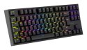 GENESIS Thor 404 TKL klawiatura Gaming USB QWERTZ Niemiecki Czarny