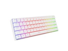 KLAWIATURA DLA GRACZY GENESIS THOR 660 G2 US WHITE BEZPRZEWODOWA RGB MECHANICZNA GATERON BROWN