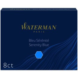 NABOJE ATRAMENTOWE WATERMAN STANDARD NIEBIESKIE (8)