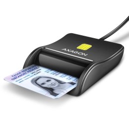 Zewnętrzny czytnik kart identyfikacyjnych Axagon CRE-SM3N Smart Card USB 2.0