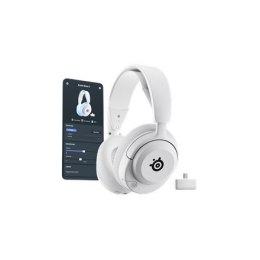 SteelSeries Gaming Headset Arctis Nova 5P Bluetooth Over-ear Microphone Noise canceling Wireless White