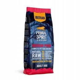 Primal Spirit Iberian 70% wieprz/szynka dla psa 12kg