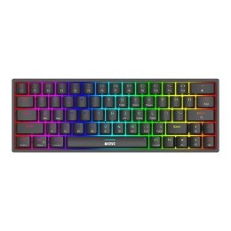 Klawiatura przewodowa Marvo Shogo 63 RGB TKL Mechaniczna Gaming