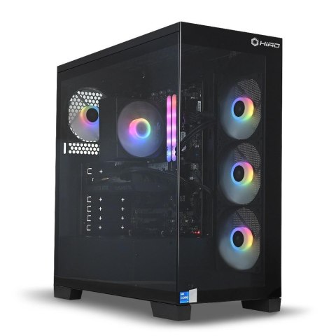 Komputer HIRO Aurora Intel Ultra 5 225F, AMD RX 7800XT 16GB, 32GB RAM, 1TB SSD, WIFI, W11H