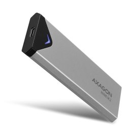 Obudowa zewnętrzna Axagon EEM2-UG2 M.2 SATA SSD/ USB-C 3.2 G2 czarno-srebrny