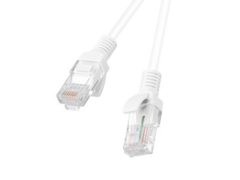 PATCHCORD KAT.5E UTP 1.5M BIAŁY FLUKE PASSED LANBERG 10-PACK