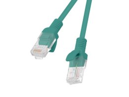 PATCHCORD KAT.5E UTP 2M ZIELONY FLUKE PASSED LANBERG 10-PACK