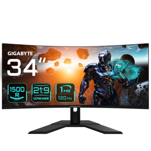 MONITOR GIGABYTE LED 34" GS34WQC 120Hz