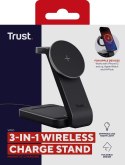 Magnetic Charge Stand Trust Viro 3-in-1 Wireless Black