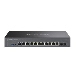 TP-Link Omada ER7412-M2 ruter 2.5 Gigabit Ethernet, Gigabit Ethernet Czarny