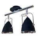 Lampa sufitowa OLIVER 2 CZARNY CHROM