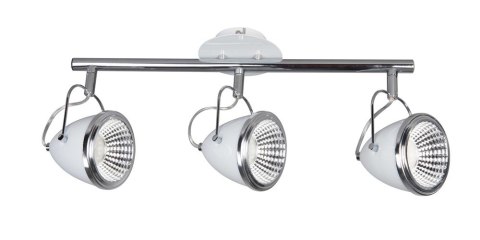 Lampa sufitowa OLIVER 3 Biały Chrom