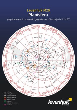 (PL) Duża planisfera Levenhuk M20