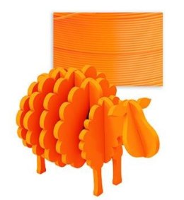 Filament do drukarek 3D Banach PLA 1kg - pomarańczowy