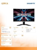 Gigabyte Monitor 27 cali G27FC A 1ms/12MLN:1/FULLHD/HDMI