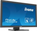 IIYAMA Monitor 24 cale T2453MIS-B1 VA,10p.dotyku,podczerwień,7H,HDMI,DP,VGA