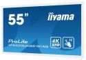 IIYAMA Monitor 55 cali TF5539UHSC-W1AG IPS,24/7,4K,IP54,500cd,7H,POJ.15p,LAN