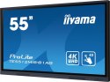 IIYAMA Monitor interaktywny 55 cali TE5512MIS-B1AG INFRARED,40pkt,IPS,4K,,7H,WiFi