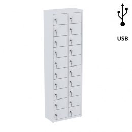 SS300/210/USB SZAFA 20-SKRYTKOWA