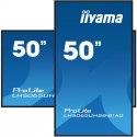 IIYAMA Monitor 50 cali LH5065UHSB-B1 AG, 24/7, VA, ANDROID 11, 4K, 800cd, iiSignage2, SDM, 2x HDMI, DP, 2x USB,2x 10W, RJ45, WiFi, 4/32