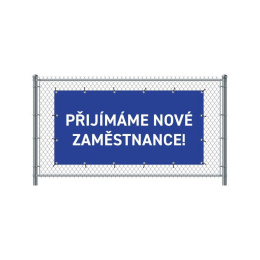 Baner ogrodzeniowy - motyw zatrudniamy