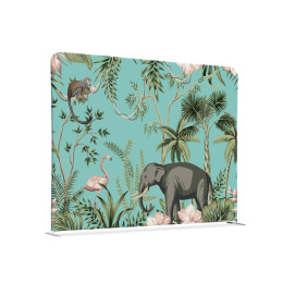 Textile Room Divider Kids Corner Tropical Animal