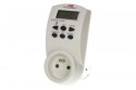 Maclean Timer cyfrowy Energy MCE05 10 programów CD funkcja Random 3600W - Czasomierz - programator