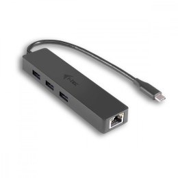 I-tec USB-C Slim 3-port HUB z adapterem Gigabit Ethernet