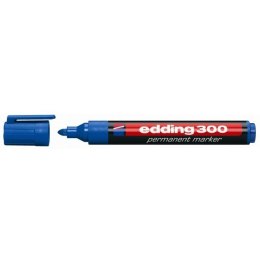 Marker permanentny Edding 300 niebieski