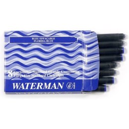 NABOJE ATRAMENTOWE WATERMAN STANDARD NIEBIESKO-CZARNE (8)