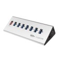 LogiLink Hub biurkowy 7xUSB 3.0 z zasilaczem