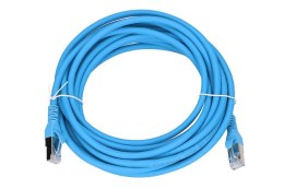 Extralink Kabel sieciowy LAN Patchcord CAT.6A S/FTP 5m 10G foliowana skręcona para, miedziany