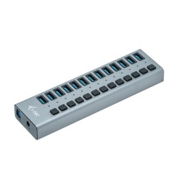 I-tec Hub USB3.0 z ładowaniem, 13 portów, zasilacz 60W