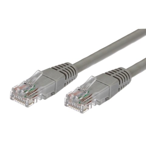 TB Kabel Patchcord miedziany kat.5e RJ45 UTP 2m. szary