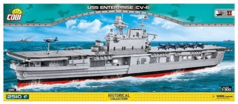 Cobi Klocki Klocki USS Enterprise (CV-6)