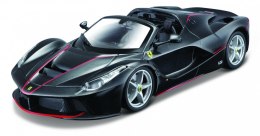 Maisto Model metalowy Lafferrari Aperta czarny 1:24 do składania