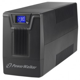 PowerWalker Zasilacz awaryjny UPS POWERWALKER LINE-INTERACTIVE 800VA SCL 2X PL 230V, RJ11/45 IN/OUT, USB, LCD